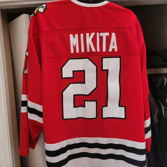 NHL CCM CHICAGO BLACKHAWKS. Stan Makita jeresy - Picture 4 of 4